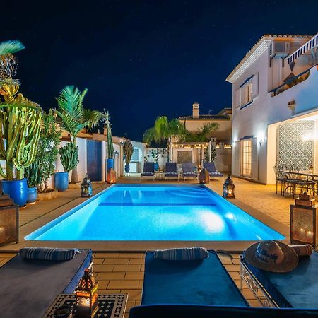 אלבופיירה Villa Oasis Gale - Luxury Villa With Private Pool, Ac, Free Wifi, 5 Min From The Beach מראה חיצוני תמונה