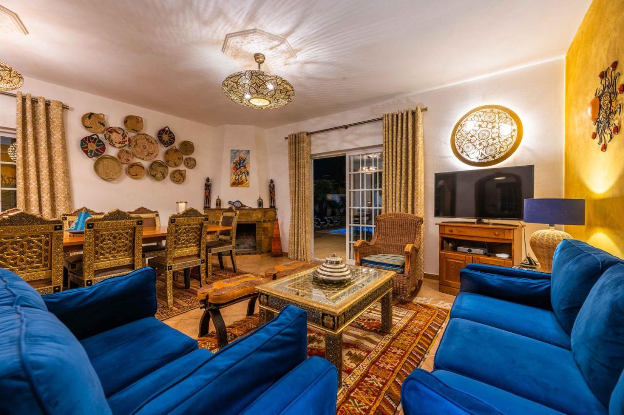 אלבופיירה Villa Oasis Gale - Luxury Villa With Private Pool, Ac, Free Wifi, 5 Min From The Beach מראה חיצוני תמונה